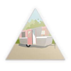 Sticker triangle