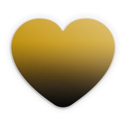 Sticker Herz Einzelsticker