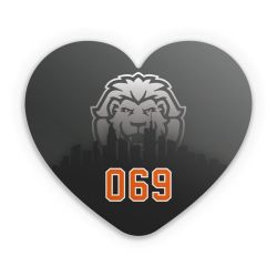 Sticker Herz Einzelsticker