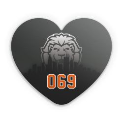 Sticker Herz Einzelsticker