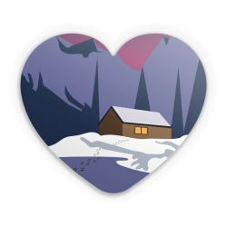 Sticker Herz Einzelsticker