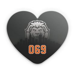 Sticker Herz Einzelsticker