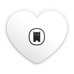 Sticker Herz Einzelsticker