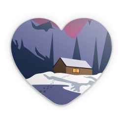 Sticker Herz Einzelsticker