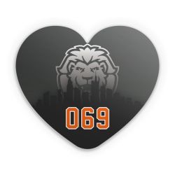 Sticker Herz Einzelsticker