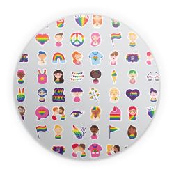 Sticker round