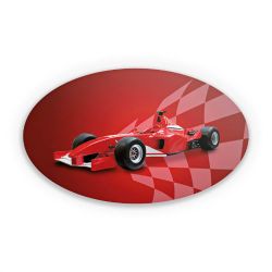 Sticker oval