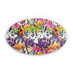 Sticker Oval Einzelsticker