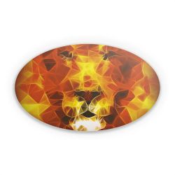 Sticker oval