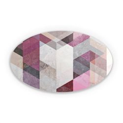 Sticker oval