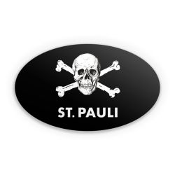 Sticker Oval Einzelsticker