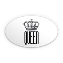 Sticker Oval Einzelsticker