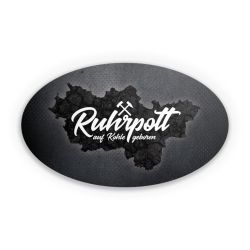 Sticker Oval Einzelsticker