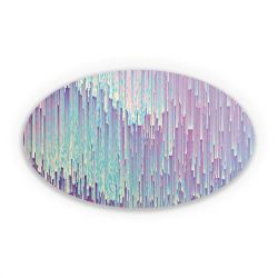 Sticker oval