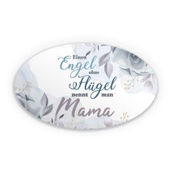 Sticker Oval Einzelsticker