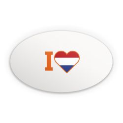 Sticker Oval Einzelsticker