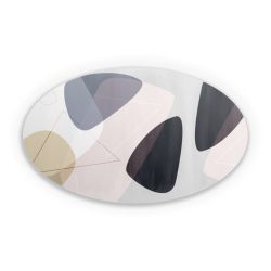 Sticker oval