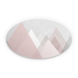 Sticker oval