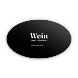 Sticker Oval Einzelsticker