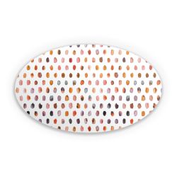 Sticker oval