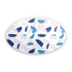 Sticker oval