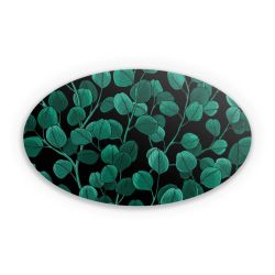 Sticker oval