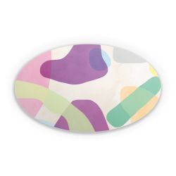 Sticker oval