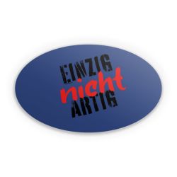 Sticker Oval Einzelsticker