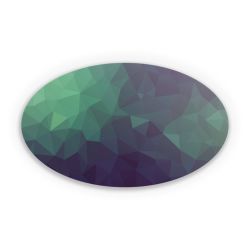 Sticker Oval Einzelsticker