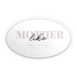 Sticker oval