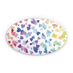 Sticker Oval Einzelsticker