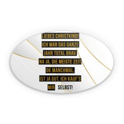 Sticker Oval Einzelsticker