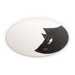 Sticker Oval Einzelsticker