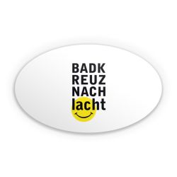 Sticker Oval Einzelsticker