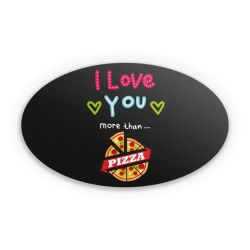 Sticker Oval Einzelsticker