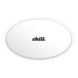 Sticker Oval Einzelsticker