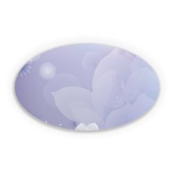 Sticker oval