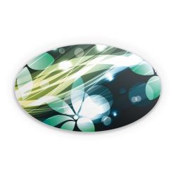 Sticker oval