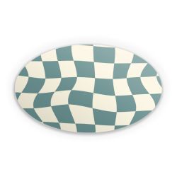 Sticker oval