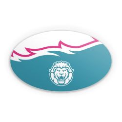 Sticker Oval Einzelsticker