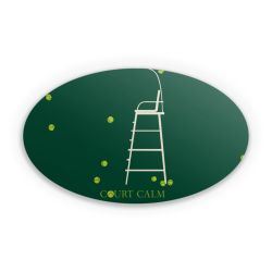 Sticker oval