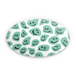 Sticker oval
