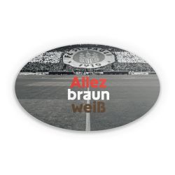 Sticker Oval Einzelsticker