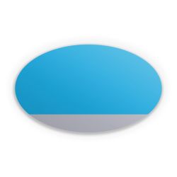 Sticker Oval Einzelsticker