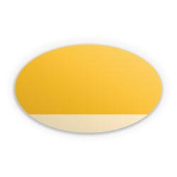 Sticker Oval Einzelsticker