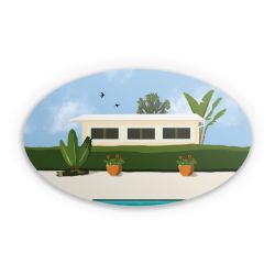 Sticker Oval Einzelsticker