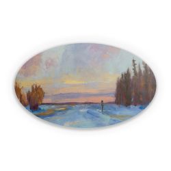 Sticker Oval Einzelsticker