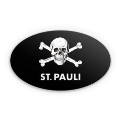 Sticker Oval Einzelsticker