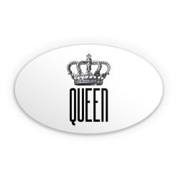 Sticker Oval Einzelsticker