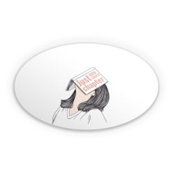 Sticker Oval Einzelsticker